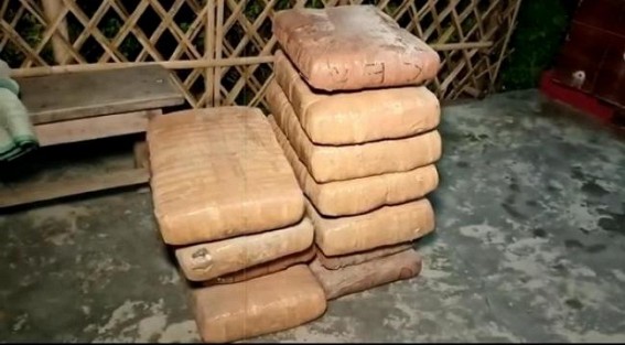 Cannabis worth Rs 5 lakhs seized from 41 mile area, 2 detained